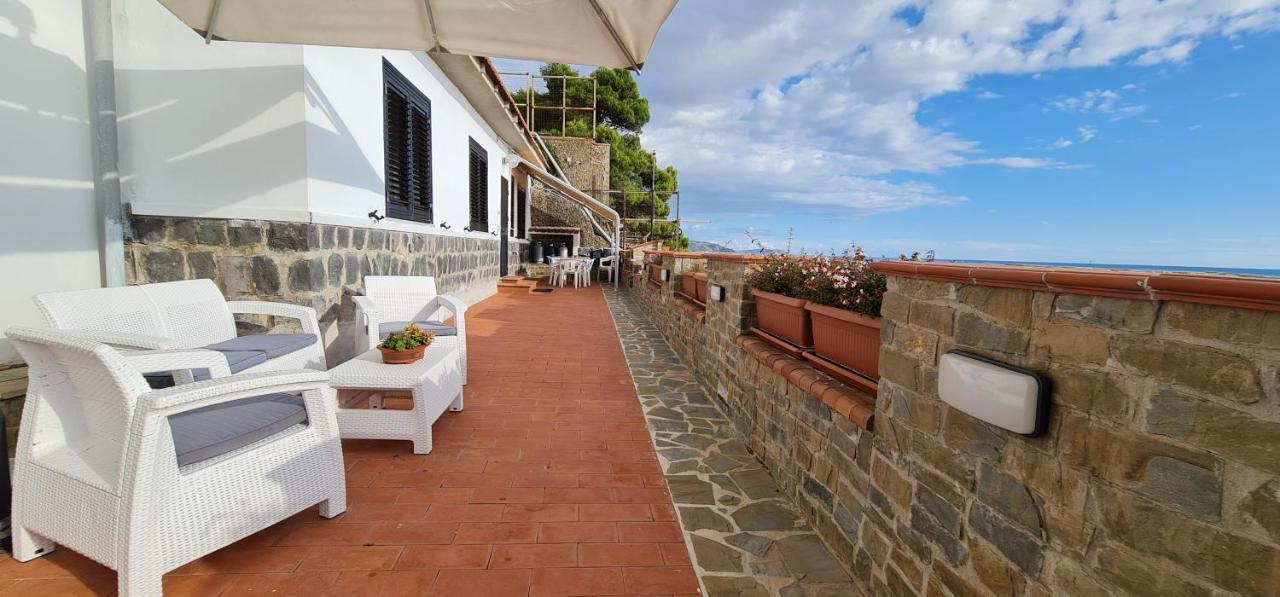 Villa Martina Mare Casal Velino Kültér fotó
